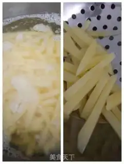 Make Homemade fries step 1