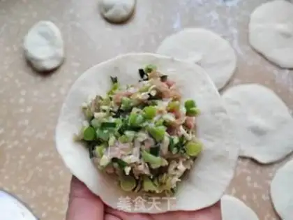 Make Fresh bean buns step 7