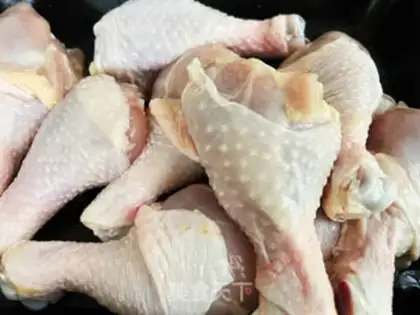 Make The chicken leg step 0