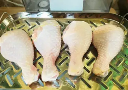 Make The chicken leg step 1