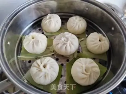 Make Fresh bean buns step 10