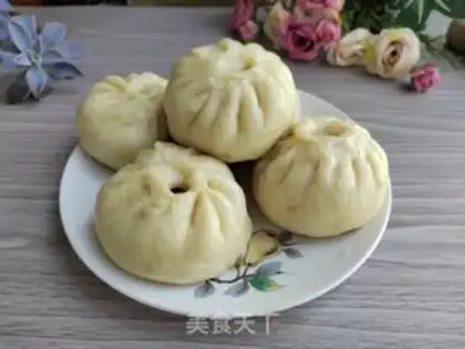 Make Fresh bean buns step 12
