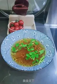 Make Sea cucumber egg noodles step 5