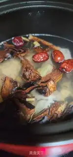 Make ♪ Five fingers of peaches and dragons and pork soup ♪ step 4