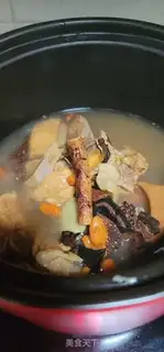 Make ♪ Five fingers of peaches and dragons and pork soup ♪ step 6
