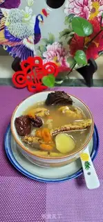Make ♪ Five fingers of peaches and dragons and pork soup ♪ step 7