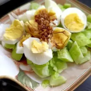 Make White jade cucumbers boiled eggs step 8