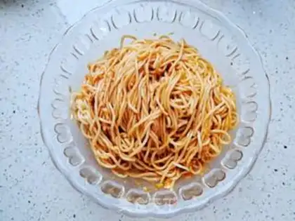 Make Spicy and cold noodles step 8