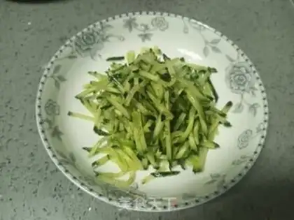 Make A cucumber fan step 2