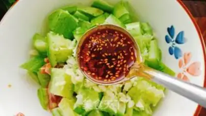 Make Pork ears, cucumbers step 4