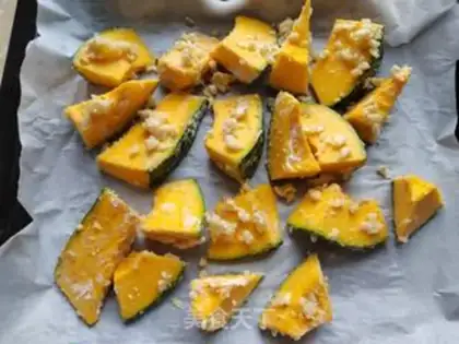 Make Pumpkin with garlic step 4