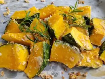 Make Pumpkin with garlic step 6