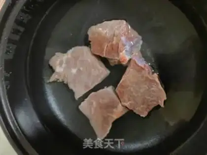 Make Beef with pepper step 1