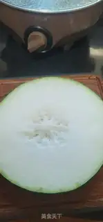 Make Mud melon soup step 0