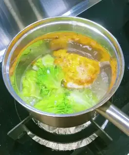 Make Potato omelet soup step 5