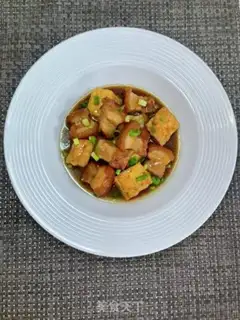 Make Five flowers and tofu step 15