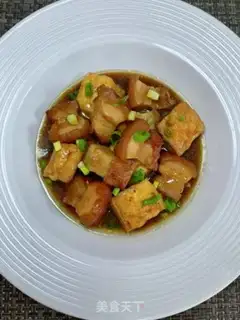Make Five flowers and tofu step 16