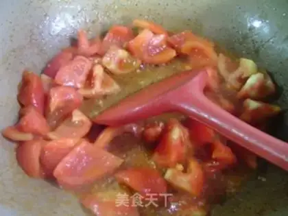 Make Tomato dolls and tofu soup step 9