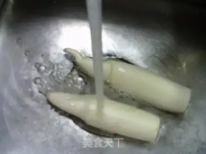 Make The salty beans are white step 3