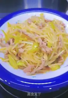Make Spicy potato fried meat step 13