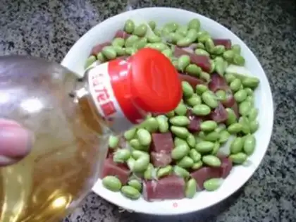 Make The salty beans are white step 7