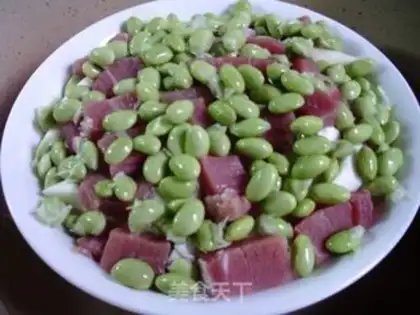 Make The salty beans are white step 8
