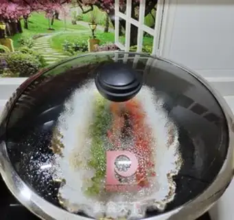 Make A fan of garlic shrimp step 5
