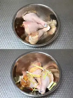 Make Sour lemon hand tore chicken step 0