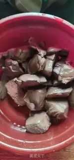 Make Duck blood soup step 0