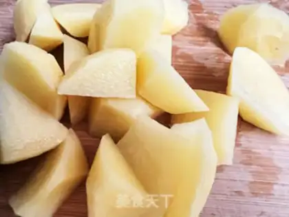Make Fat sausage potatoes step 1