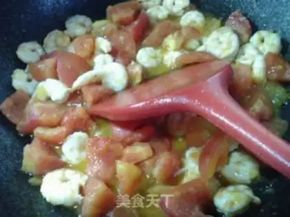 Make Tomato shrimp step 11