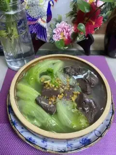 Make Duck blood soup step 5