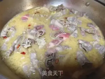 Make Sour soup, fat cow step 3