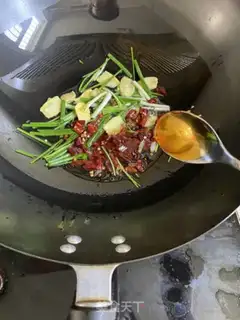 Make Fire squid shavings step 8