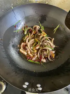 Make Fire squid shavings step 10