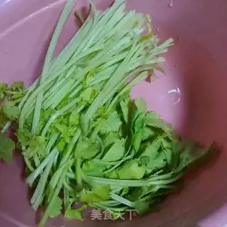Make Celery meat buns step 4
