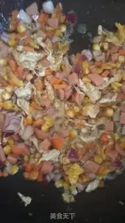 Make Egg fried rice step 3