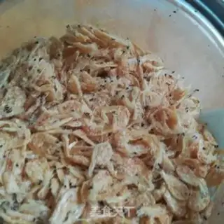 Make Pork shrimp soup step 1