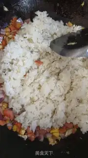 Make Egg fried rice step 4
