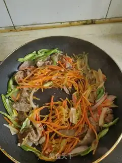 Make cucumber meat step 7