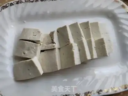 Make The tofu of the toad step 4