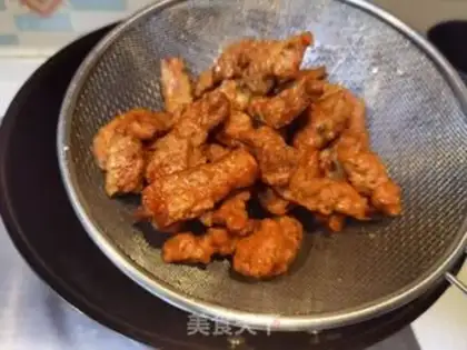 Make Twin pepper fried meat step 31