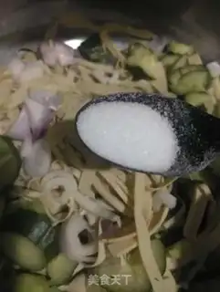 Make Tofu skin step 3
