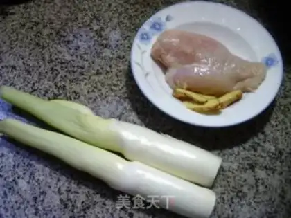 Make ♪ White hand torn chicken chest ♪ step 0