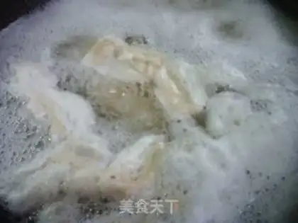 Make ♪ White hand torn chicken chest ♪ step 2