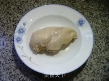 Make ♪ White hand torn chicken chest ♪ step 3
