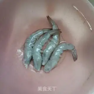 Make Pumpkin shrimp step 2
