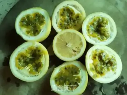 Make Lemon bee-honey bean juice step 0