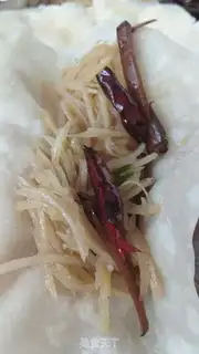 Make Water spa rolls and pickles step 6