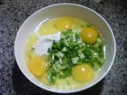 Make Egg shrimp waffles step 7